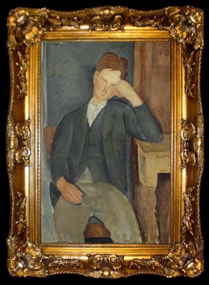 framed  Amedeo Modigliani Le Jeune Apprenti, ta009-2